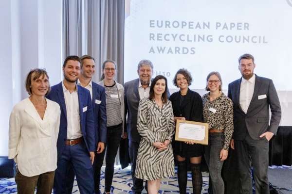 Forschungsprojekt EnEWA erhält European Paper Recycling Council Award