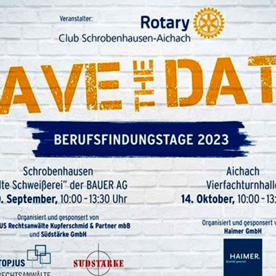 Rotary-Berufsfindungstag Schrobenhausen