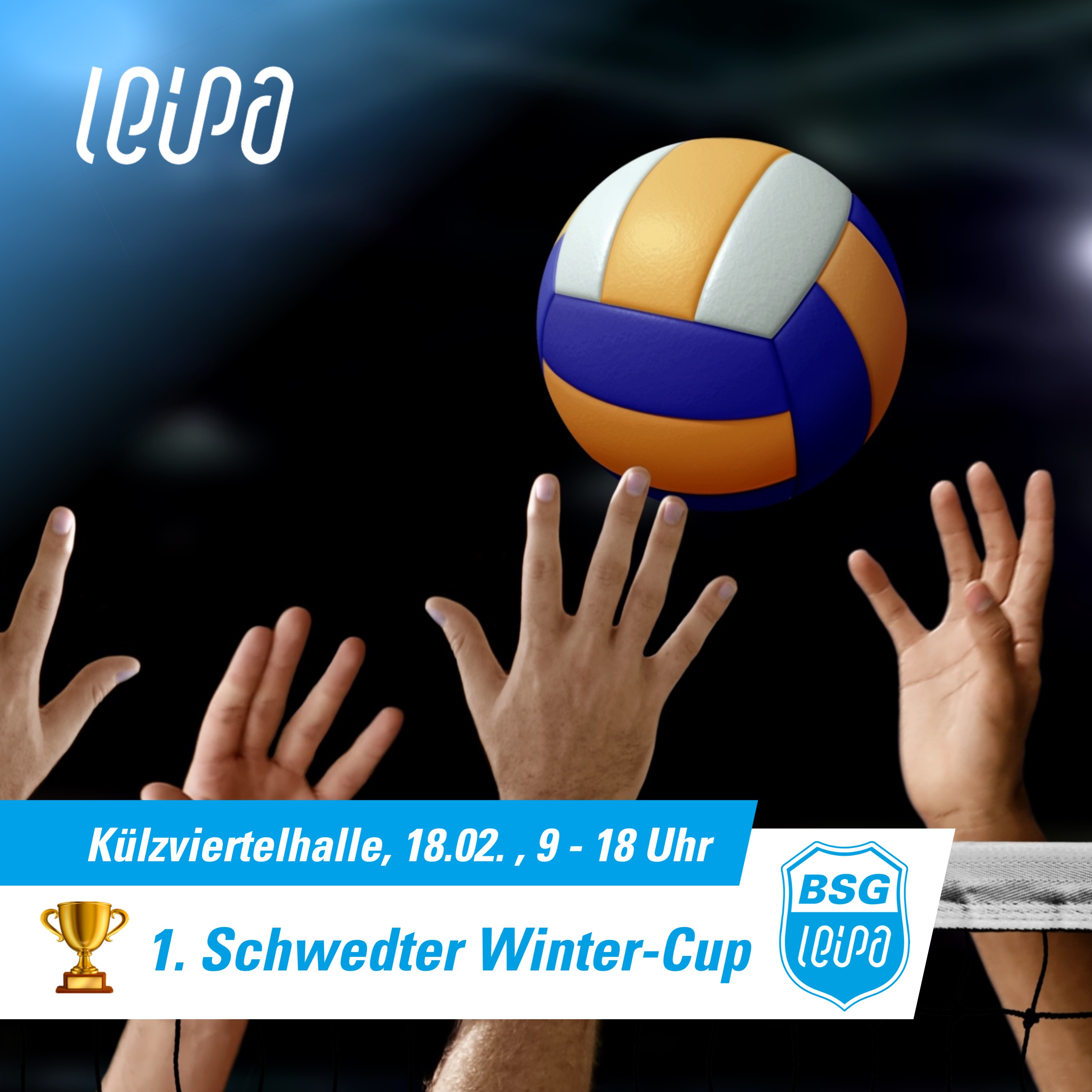 1. Volleyball Winter-Cup in Schwedt/Oder